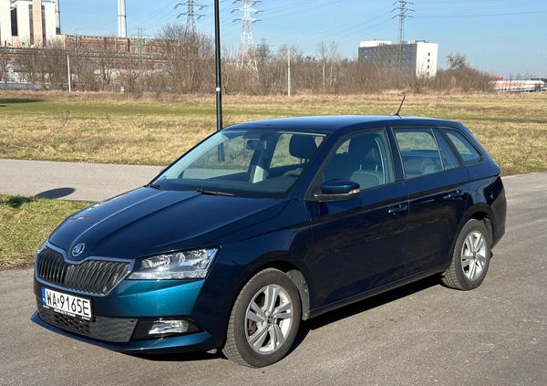 Skoda Fabia cena 37900 przebieg: 167600, rok produkcji 2020 z Warszawa małe 232